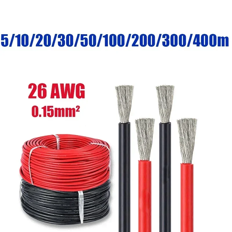 26AWG силиконовый провод 50 м 100 м 5 В 12 В термостойкие красные черные электрические провода для светодиодного освещения игрушечный робот аккумулятор электроника DIY
26AWG силиконовый провод 50 м 100 м 5 В 12 В термостойкие красные черные электрические провода для светодиодного освещения игрушечный робот аккумулятор электроника DIY