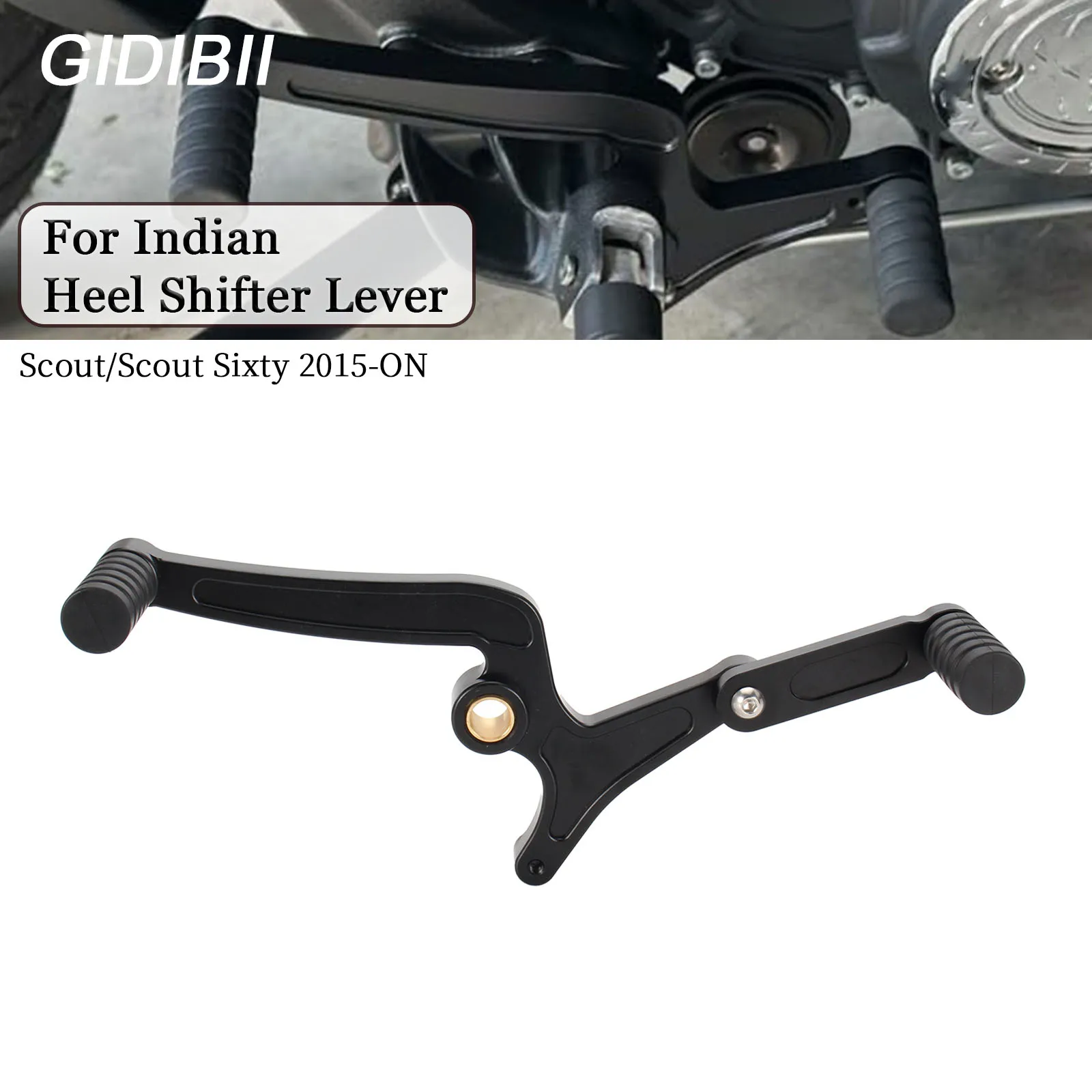 Motorcycle Heel/Toe Gear Shifter Shift Lever For Indian Scouts /Scout Sixty 2015-ON Parker Gear Shifter
Motorcycle Heel/Toe Gear Shifter Shift Lever For Indian Scouts /Scout Sixty 2015-ON Parker Gear Shifter