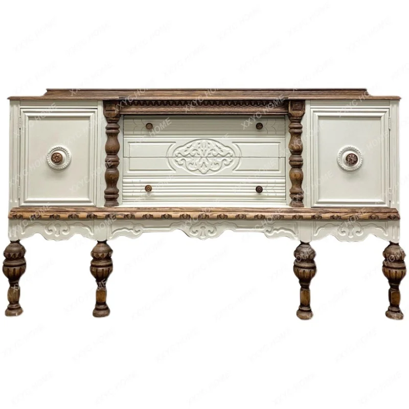 Hh2cc antique side cabinet country high-end decorative cabinet
Hh2cc antique side cabinet country high-end decorative cabinet
