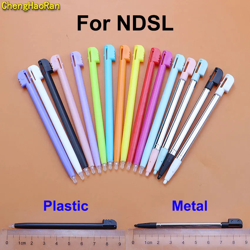 ChengHaoRan 5pcs 12 Color Plastic Stylus Touch Screen Pen Metal Telescopic Stylus For NDSL DS Lite Portable Pencil Touchpen
ChengHaoRan 5pcs 12 Color Plastic Stylus Touch Screen Pen Metal Telescopic Stylus For NDSL DS Lite Portable Pencil Touchpen