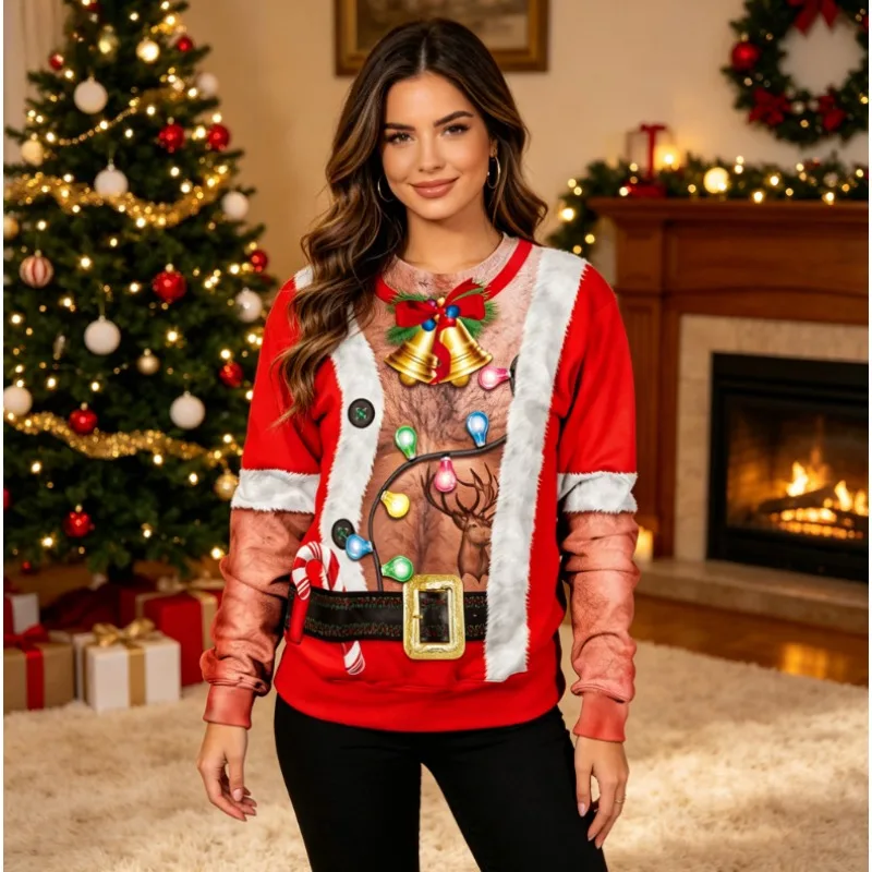 Men Women Crew Neck Funny 3D Simulation Graphic Long Sleeve Pullover Multi Pattern Casual Sweatshirt Autumn Winter Daily Styling
Men Women Crew Neck Funny 3D Simulation Graphic Long Sleeve Pullover Multi Pattern Casual Sweatshirt Autumn Winter Daily Styling