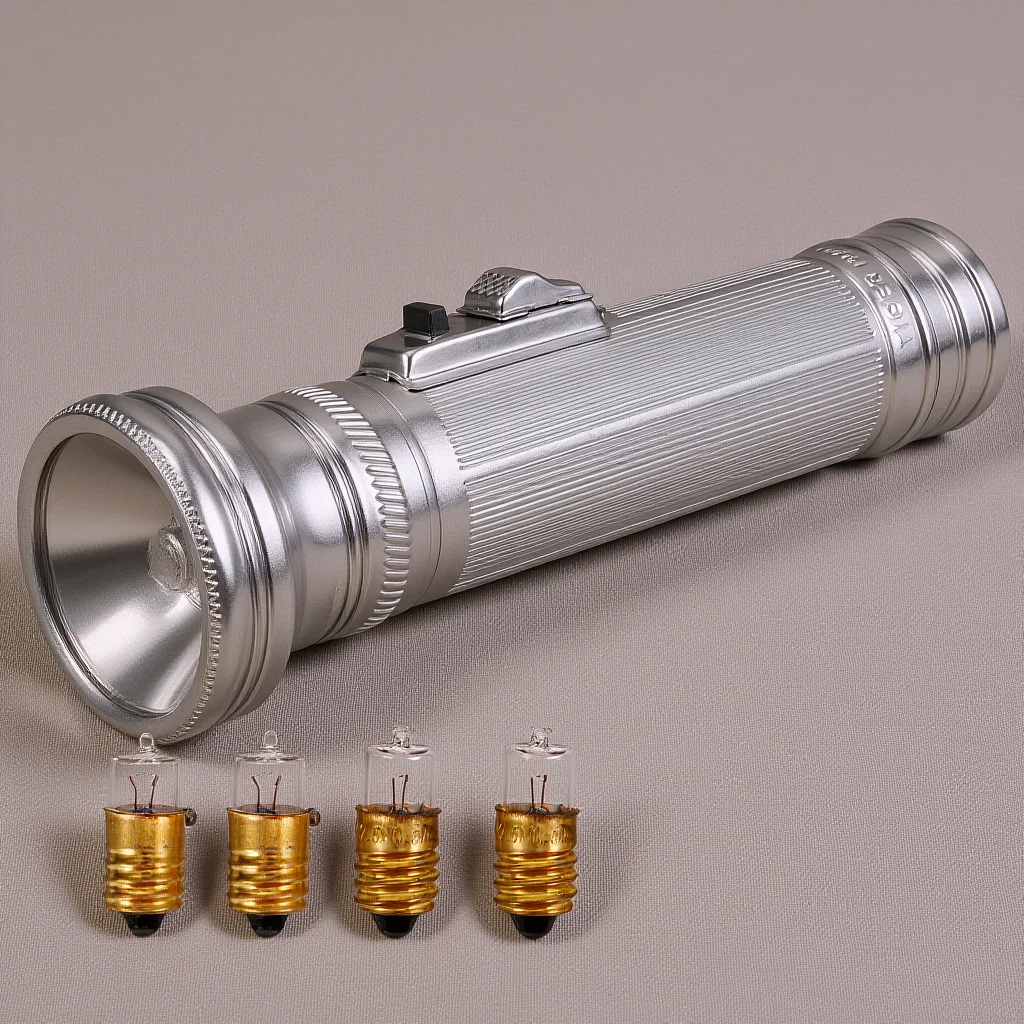 Vintage Metal Flashlight Outdoor Portable Small Old-Fashioned Flashlight Bright Illumination for Camping Hiking and Travel
Vintage Metal Flashlight Outdoor Portable Small Old-Fashioned Flashlight Bright Illumination for Camping Hiking and Travel