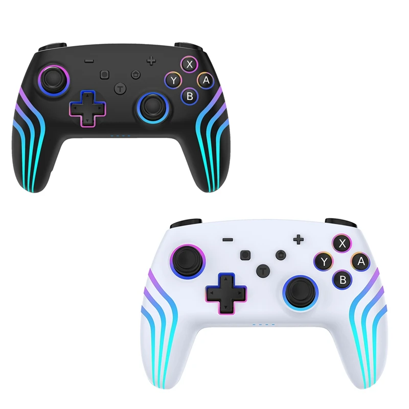 Wireless Game Controller For Nintendo Switch Lite With Six Axis Gyro Sensor,3D Joystick Calibration&RGB Colorful Light
Wireless Game Controller For Nintendo Switch Lite With Six Axis Gyro Sensor,3D Joystick Calibration&RGB Colorful Light