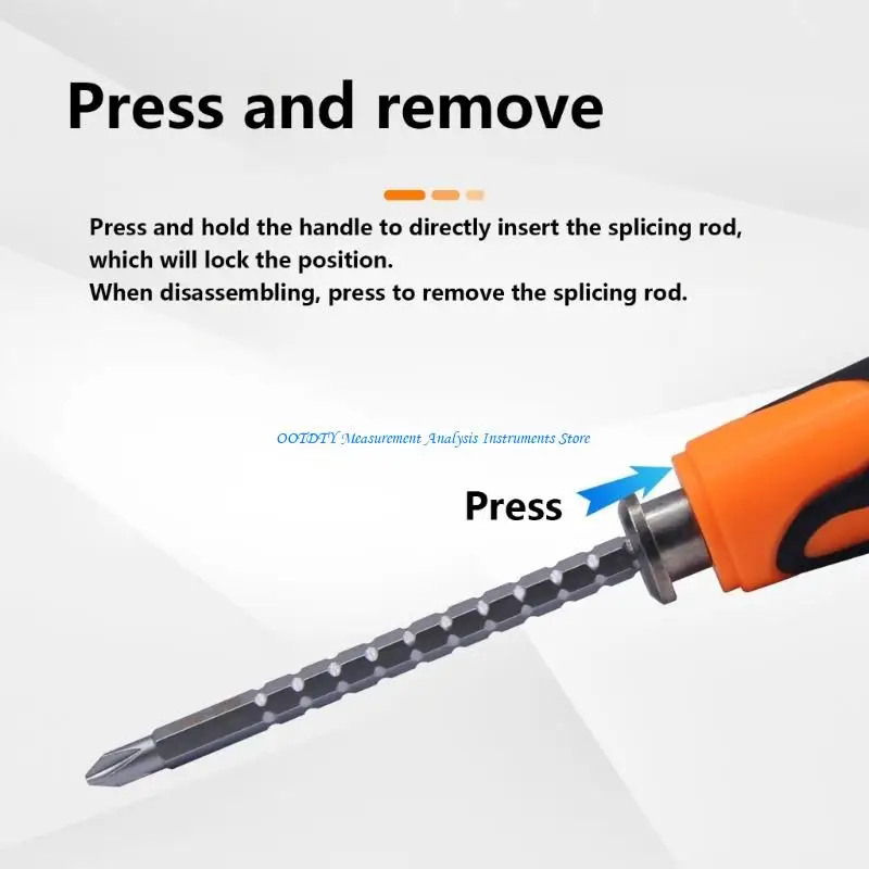 367D 13Pcs Comprehensive Screwdriver Bit Set Extendable Length Adjustment from 15cm to 25cm for Furniture Assembly and
367D 13Pcs Comprehensive Screwdriver Bit Set Extendable Length Adjustment from 15cm to 25cm for Furniture Assembly and
