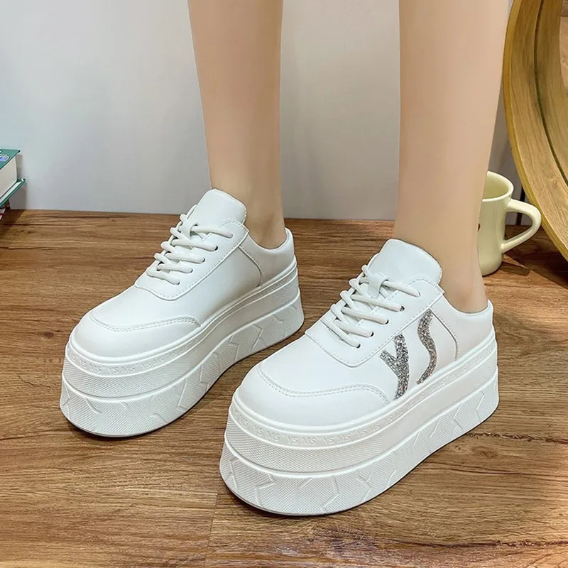 7cm Hot sale Genuine PU Leather Women Sequins Slipper Breathable Hollow Chunky Sneaker Platform Wedge Flat Shoes Summer Slippers
7cm Hot sale Genuine PU Leather Women Sequins Slipper Breathable Hollow Chunky Sneaker Platform Wedge Flat Shoes Summer Slippers