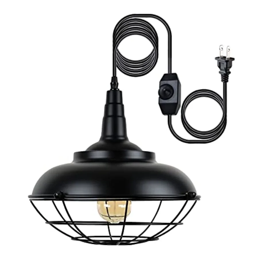 Plug In Hanging Light Fixtures Black Cage Plug In Pendant Light Metal Outdoor Chandelier for Gazebo Porch industrial Farmhouse
Plug In Hanging Light Fixtures Black Cage Plug In Pendant Light Metal Outdoor Chandelier for Gazebo Porch industrial Farmhouse