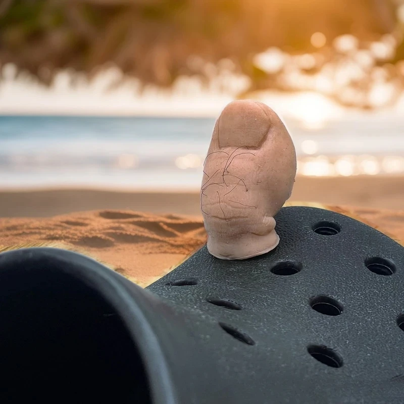 Funny Hole Shoe Accessories Creative Simulation Toe And Thumb Accessories Sandals Chamrs Beach Shoes Pvc Slipper Decoration
Funny Hole Shoe Accessories Creative Simulation Toe And Thumb Accessories Sandals Chamrs Beach Shoes Pvc Slipper Decoration