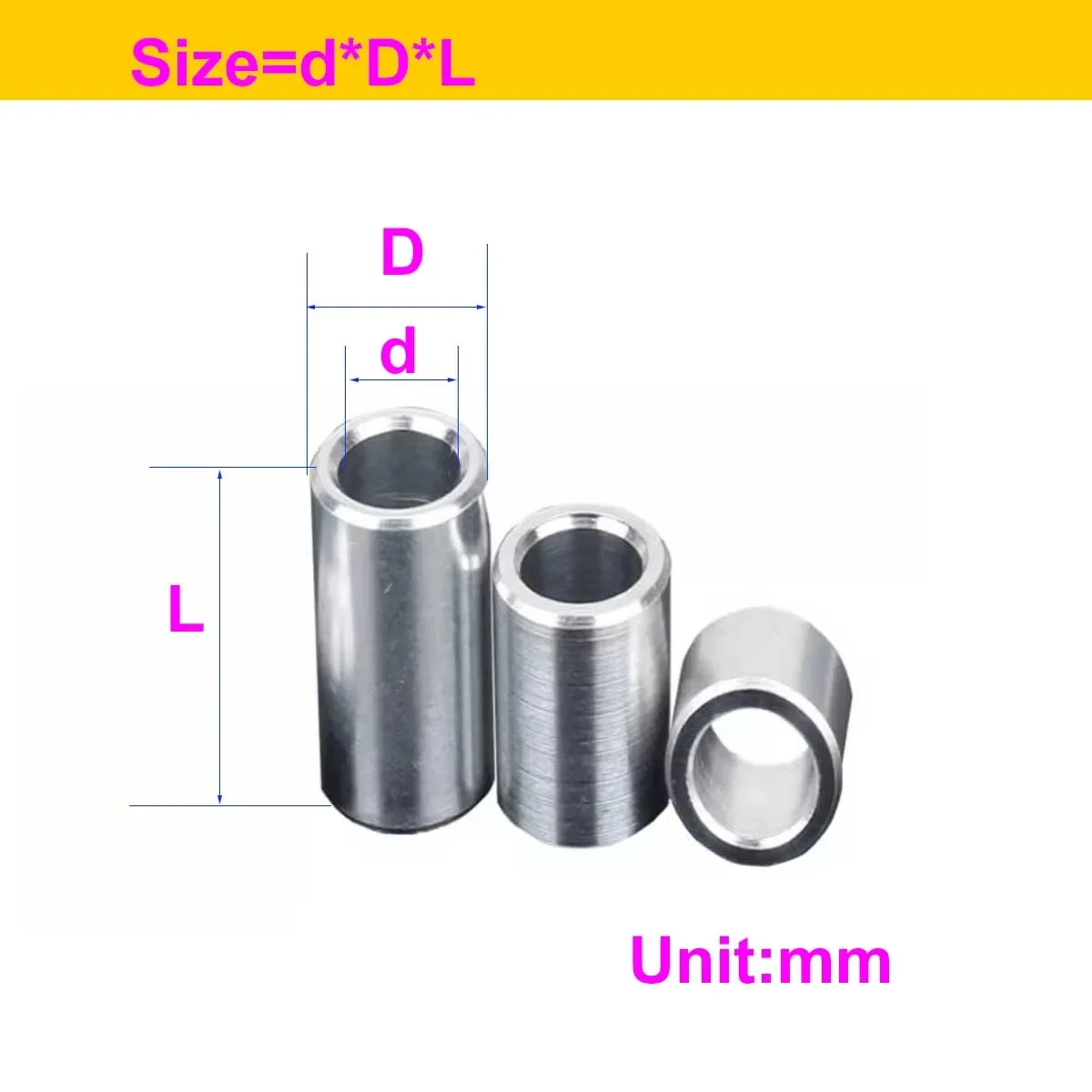 M4.2M5.2M6.2 Circular Aluminum Sleeve/Aluminum Alloy Shaft Sleeve Flat Gasket/Sleeve Ring Straight Column
M4.2M5.2M6.2 Circular Aluminum Sleeve/Aluminum Alloy Shaft Sleeve Flat Gasket/Sleeve Ring Straight Column