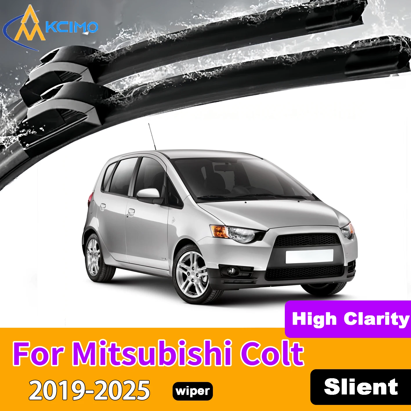 KCIMO 2PCS Front Windshield Wiper Blades For Mitsubishi Colt 2019-2025 Rubber Full Coverage Wiping Silent Wiper Blades
KCIMO 2PCS Front Windshield Wiper Blades For Mitsubishi Colt 2019-2025 Rubber Full Coverage Wiping Silent Wiper Blades