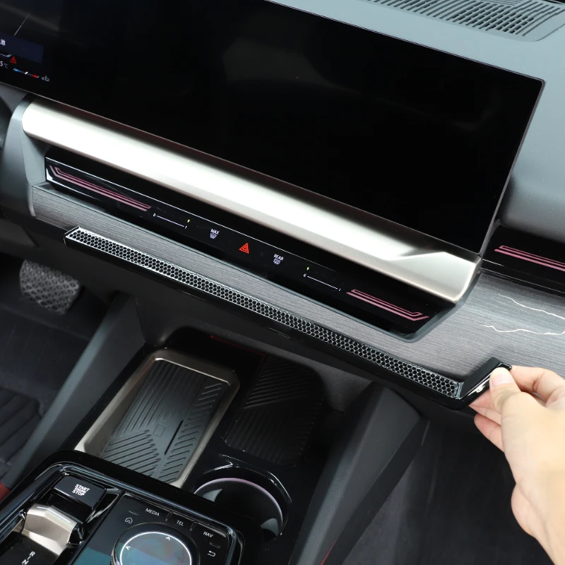 For BMW 5 Series I5 G60 2024-2025 Car Central Control Air Outlet Dustproof Mesh Cover Trim Interior Car Accessories
For BMW 5 Series I5 G60 2024-2025 Car Central Control Air Outlet Dustproof Mesh Cover Trim Interior Car Accessories