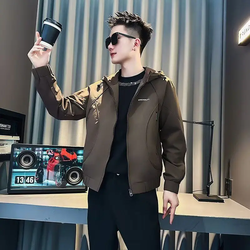 Spring Autumn Loose Fit Men's Jaet Trendy Street Sle Hong Kong Flavor Japanese Harajuku Korean Version Faionable Coat
Spring Autumn Loose Fit Men's Jaet Trendy Street Sle Hong Kong Flavor Japanese Harajuku Korean Version Faionable Coat