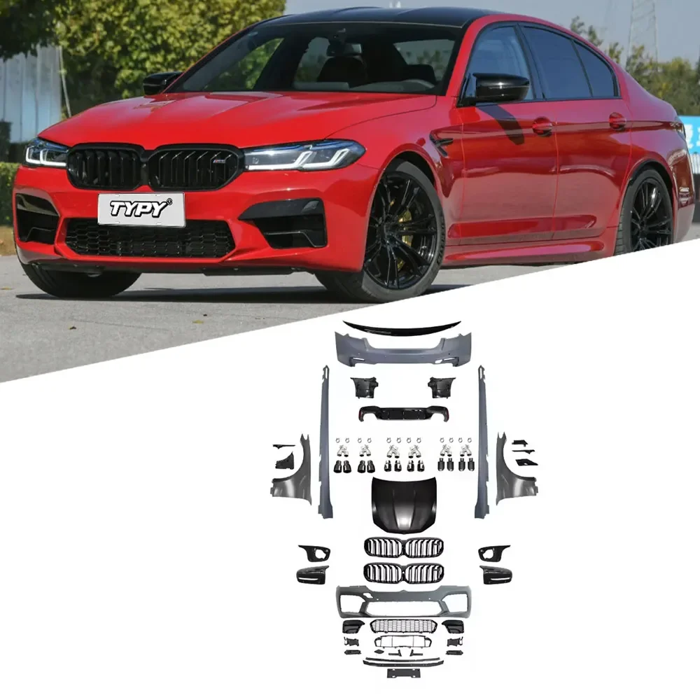 Набор для автостайлинга для BMW 5 серии G30 G38 2019-2022 обновление модифицировано до нового BMW M5 стиль боди аксессуары
Набор для автостайлинга для BMW 5 серии G30 G38 2019-2022 обновление модифицировано до нового BMW M5 стиль боди аксессуары