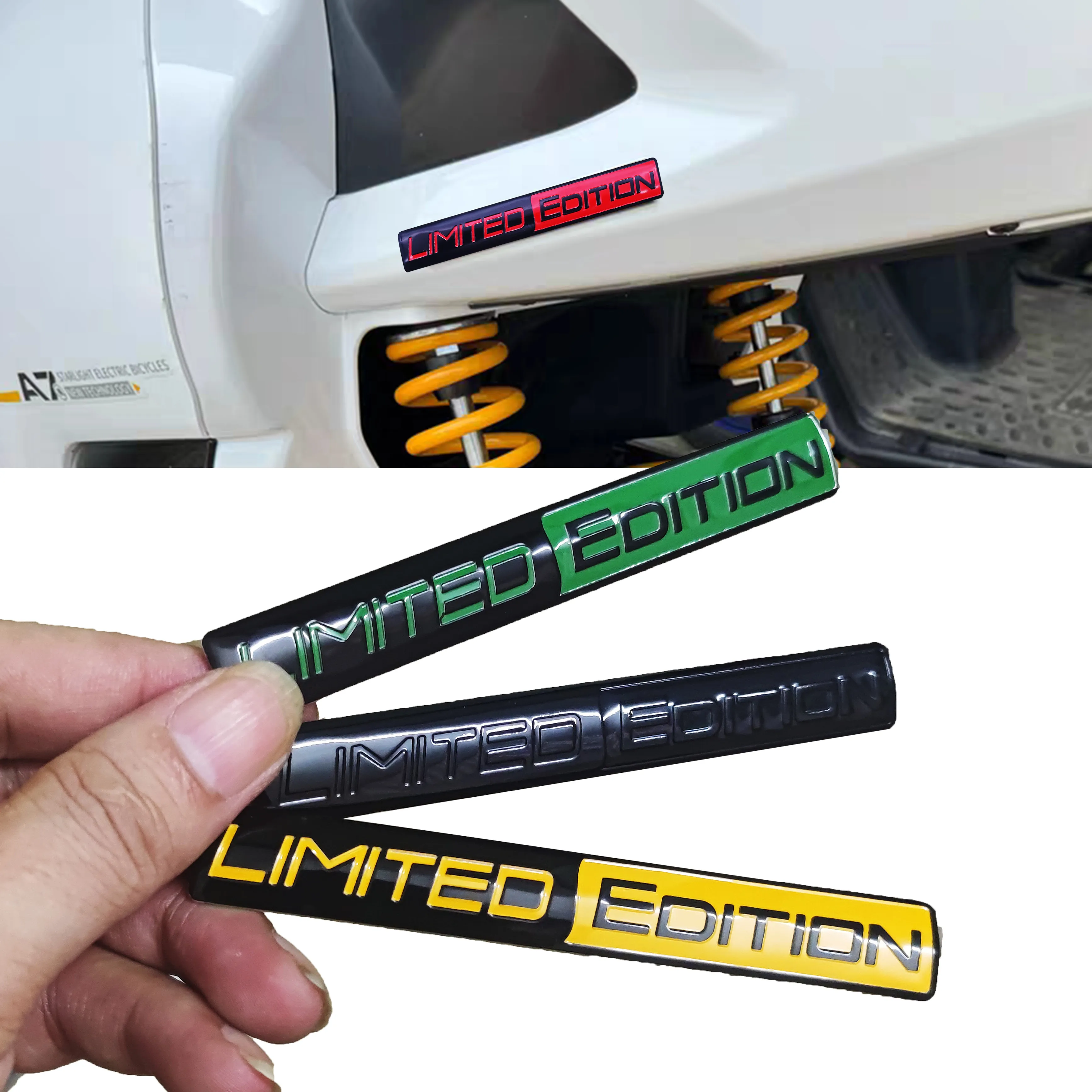 Ограниченная серия, 2 шт., 3D алюминиевые гоночные спортивные наклейки с эмблемой для автомобиля, мотоцикла, багажника, бокового крыла, брызговика
Ограниченная серия, 2 шт., 3D алюминиевые гоночные спортивные наклейки с эмблемой для автомобиля, мотоцикла, багажника, бокового крыла, брызговика