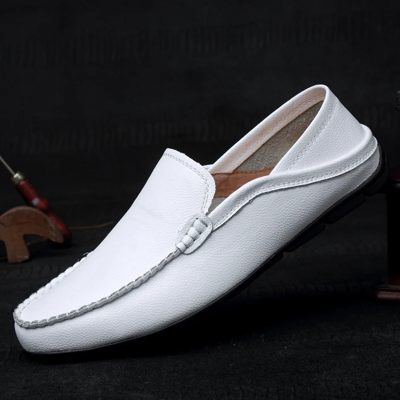 2024 Brand Fashion Summer Men's Breathable Casual Leather Shoes New Men's Outdoor Anti Slip Soft Sole Comfortable Driving Shoes
2024 Brand Fashion Summer Men's Breathable Casual Leather Shoes New Men's Outdoor Anti Slip Soft Sole Comfortable Driving Shoes