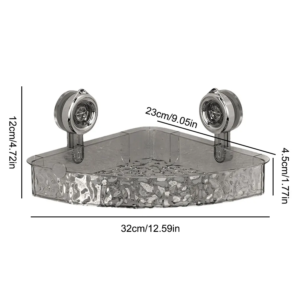 Suction Cup Bathroom Storage Shelf No Drill Storage Basket Multifunctional Clear Wall Caddy Shampoo Holder Bathroom Accessories
Suction Cup Bathroom Storage Shelf No Drill Storage Basket Multifunctional Clear Wall Caddy Shampoo Holder Bathroom Accessories