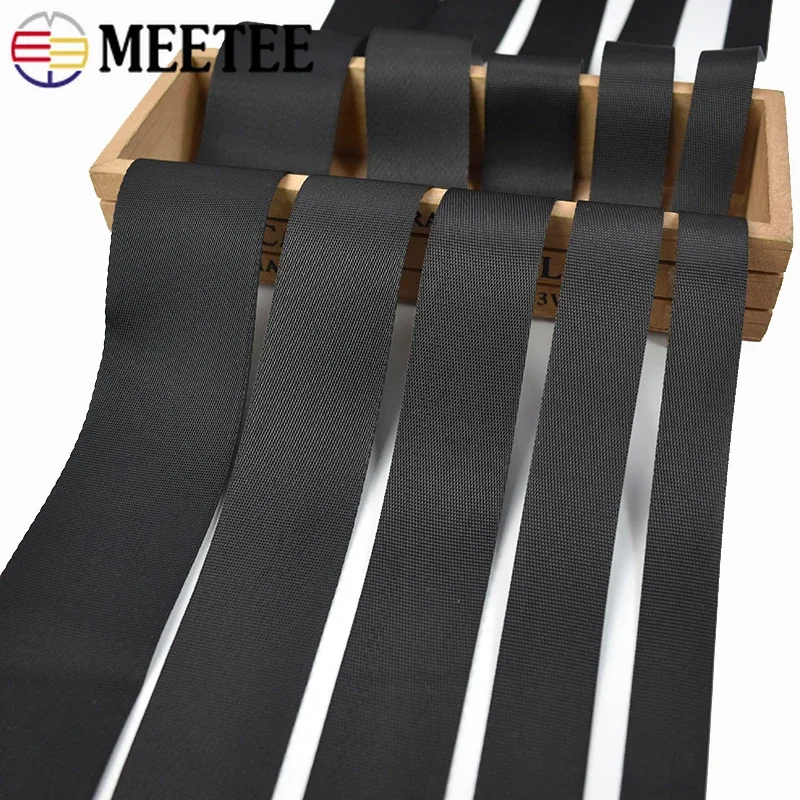 5M 10-100mm 0.7mm Thick Black Nylon Webbing Tape for Bag Ribbon Band Safety Belt Bias Binding Sewing Braid Strap DIY Accessories
5M 10-100mm 0.7mm Thick Black Nylon Webbing Tape for Bag Ribbon Band Safety Belt Bias Binding Sewing Braid Strap DIY Accessories