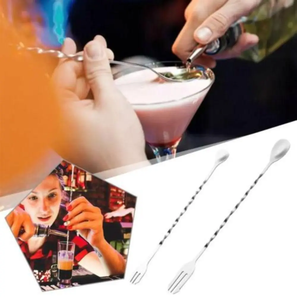 Gifts Stainless Steel Cocktail Bar Spoon Long-handled Kitchen Accessories Ice Spoon Double-ended Cocktail Shaker
Gifts Stainless Steel Cocktail Bar Spoon Long-handled Kitchen Accessories Ice Spoon Double-ended Cocktail Shaker