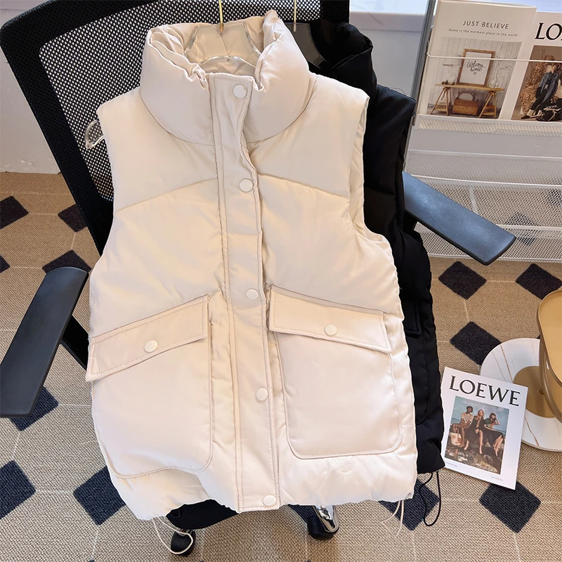 Casual Oversize Vest Jackets Women's Clothing Autumn Winter 2023 New Fashion Waistcoat Girls Tops njp858
Casual Oversize Vest Jackets Women's Clothing Autumn Winter 2023 New Fashion Waistcoat Girls Tops njp858