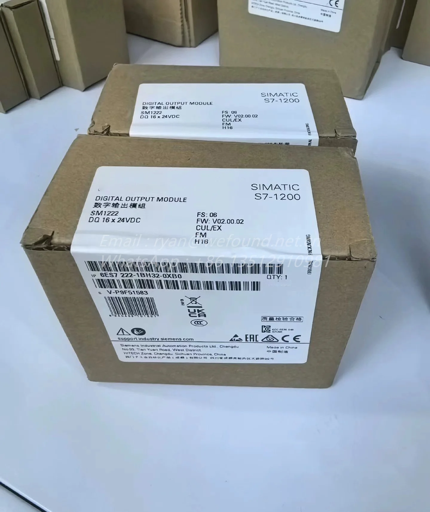 6ES7222-1BH32-0XB0, SIMATIC S7-1200, Цифровой выход SM 1222, 16 DO, 24 В постоянного тока, транзистор 0,5 А
6ES7222-1BH32-0XB0, SIMATIC S7-1200, Цифровой выход SM 1222, 16 DO, 24 В постоянного тока, транзистор 0,5 А