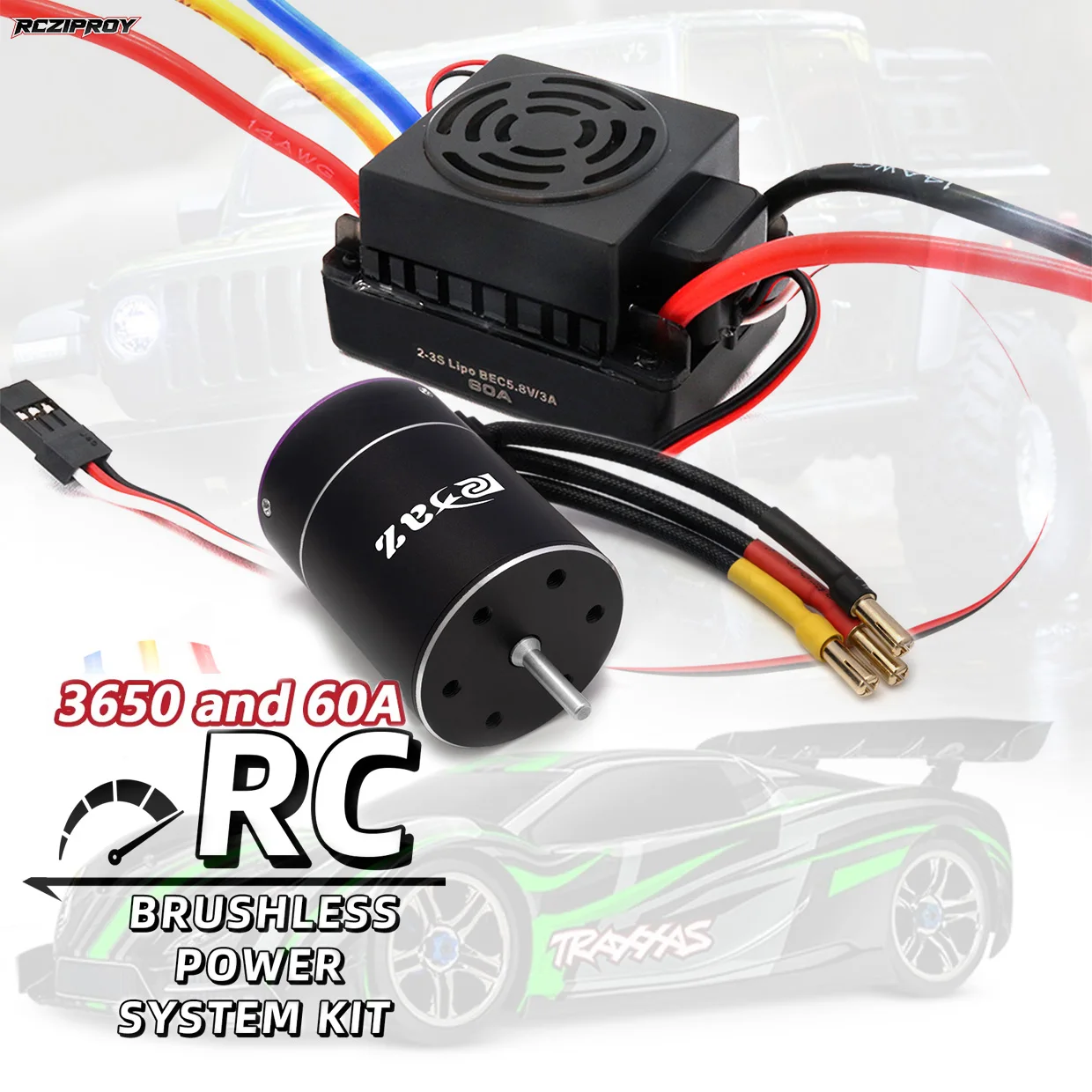 Бесщеточный двигатель RC Combo 3650 с комбинированным двигателем ESC 60 А для 1/10 RC Track Axial SCX10 Tamiya Traxxas Short Truck Off-Road DIY детали
Бесщеточный двигатель RC Combo 3650 с комбинированным двигателем ESC 60 А для 1/10 RC Track Axial SCX10 Tamiya Traxxas Short Truck Off-Road DIY детали