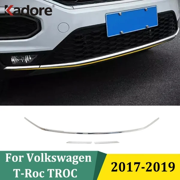 Для Volkswagen VW T-Roc TROC 2017 2018 2019, передняя решетка из нержавеющей стали, крышка бампера, декоративная отделка, аксессуары для стайлинга автомобилей
Для Volkswagen VW T-Roc TROC 2017 2018 2019, передняя решетка из нержавеющей стали, крышка бампера, декоративная отделка, аксессуары для стайлинга автомобилей