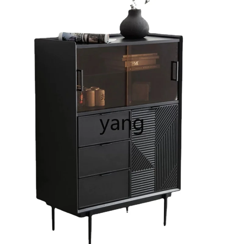 CX Mid-Ancient Sideboard Cabinet Living Room Black Solid Wood Storage Mild Luxury Retro Storage Tea Cabinet
CX Mid-Ancient Sideboard Cabinet Living Room Black Solid Wood Storage Mild Luxury Retro Storage Tea Cabinet