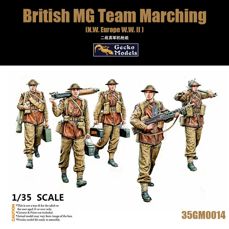 Модель Gecko 35GM0014, британский патрон, отряд 1/35, комплект для сборки солдата
Модель Gecko 35GM0014, британский патрон, отряд 1/35, комплект для сборки солдата