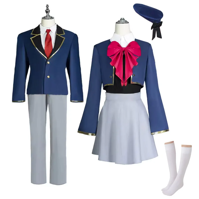 Hoshino Rubii Cosplay Costume Anime Women Cute Aquamarin Arima Kana AI Women JK Uniform Dress
Hoshino Rubii Cosplay Costume Anime Women Cute Aquamarin Arima Kana AI Women JK Uniform Dress