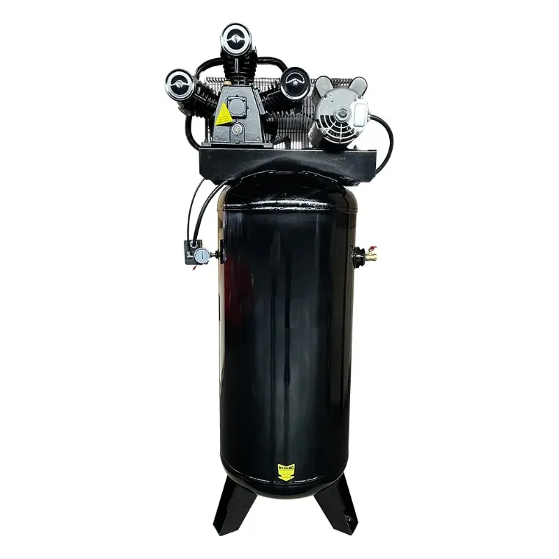 80-Gallon Vertical Tank Stationary Air Compressor 28 CFM115PSI 220V 1-Phase One-Stage Electric Industrial Compressor
80-Gallon Vertical Tank Stationary Air Compressor 28 CFM115PSI 220V 1-Phase One-Stage Electric Industrial Compressor