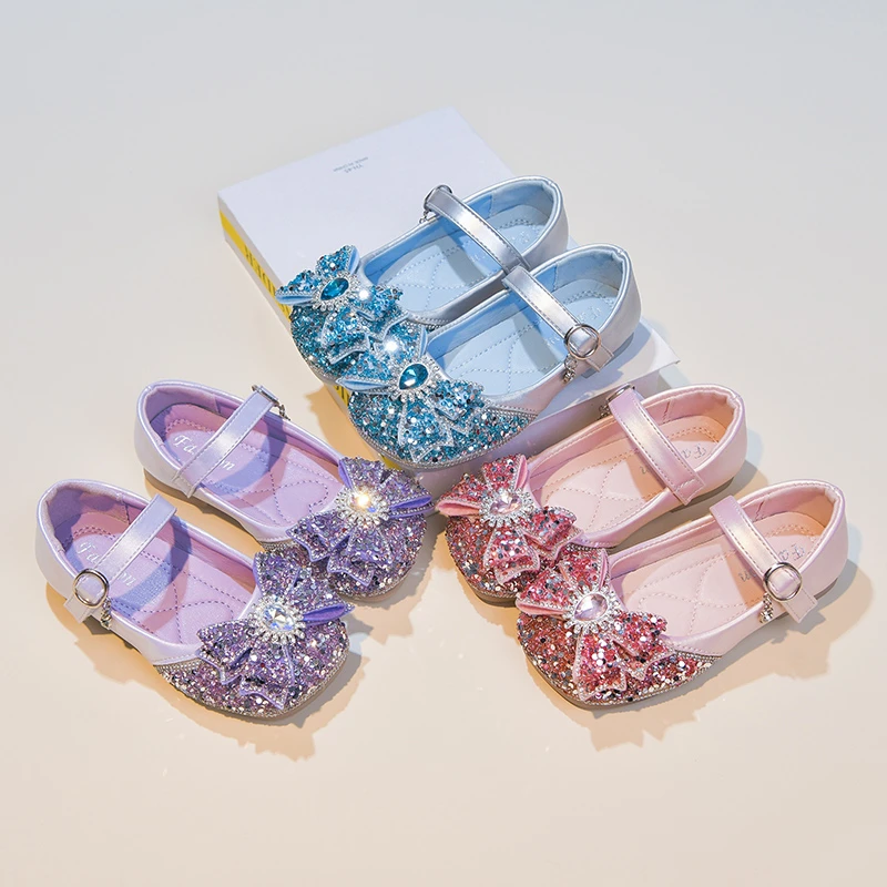 Girls Princess Shoes with Butterfly-knot Fashion Children Crystal Mary Jane Shoes Kids Flats Leather Shoes for Party Wedding
Girls Princess Shoes with Butterfly-knot Fashion Children Crystal Mary Jane Shoes Kids Flats Leather Shoes for Party Wedding