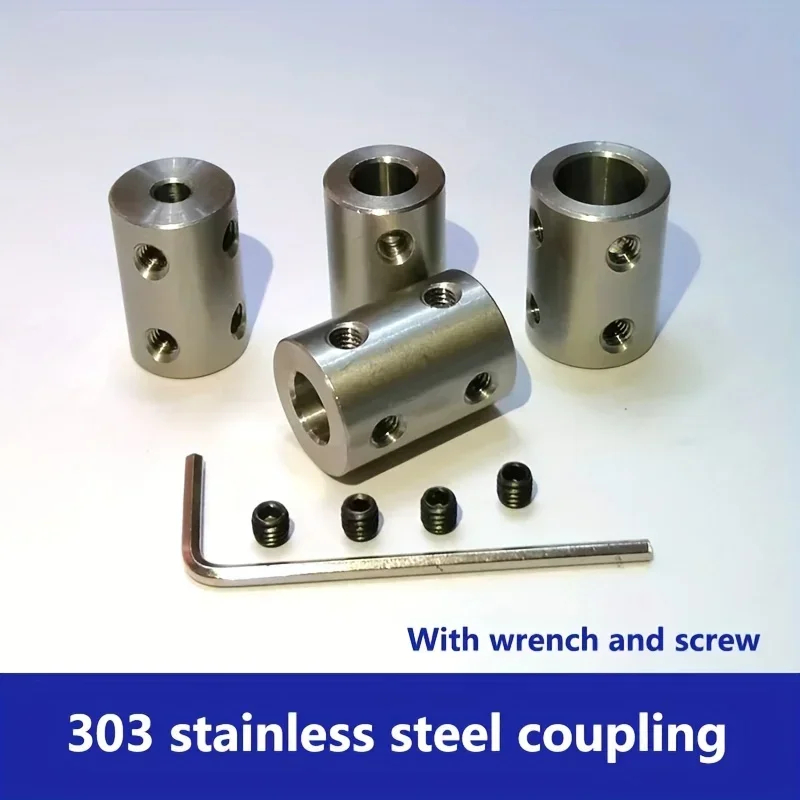 303CU stainless steel coupling universal shaft diameter adapter motor with different shaft diameters, extension adapter
303CU stainless steel coupling universal shaft diameter adapter motor with different shaft diameters, extension adapter