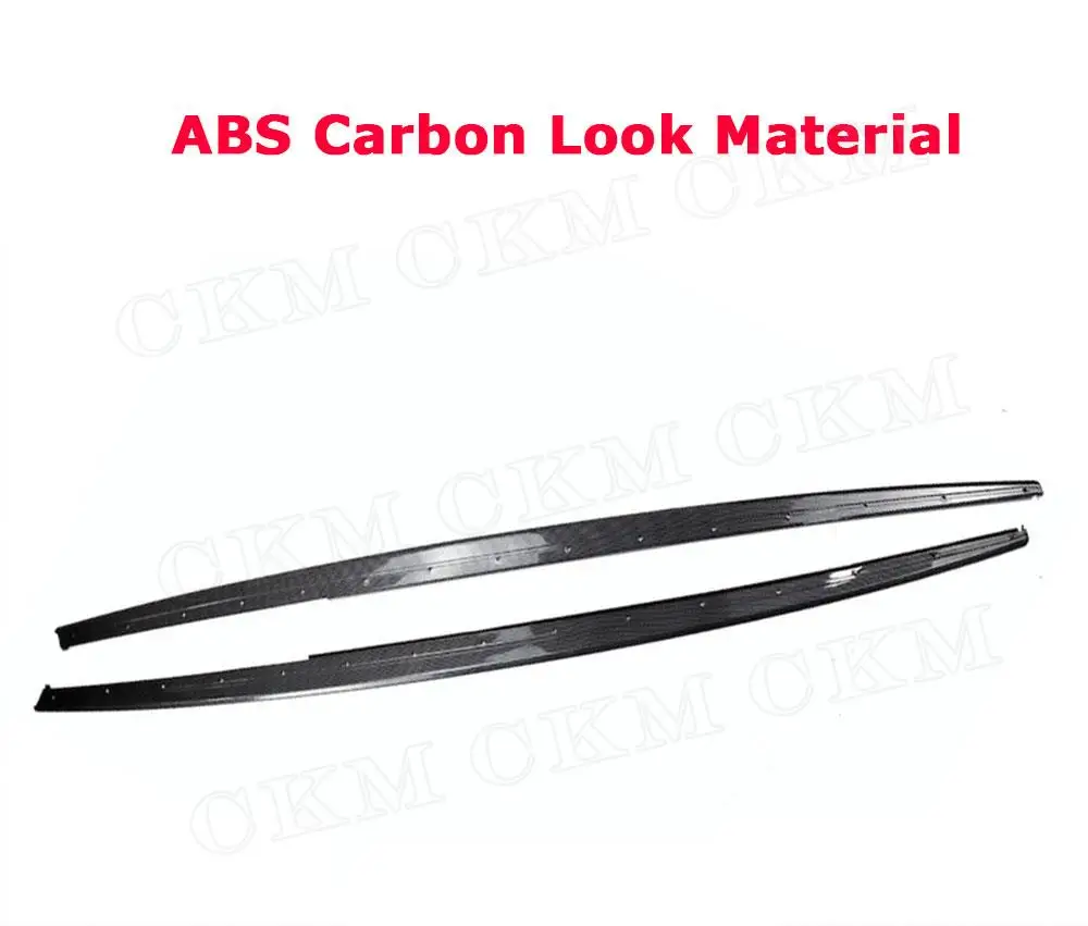 Carbon Fiber/ABS Gloss Black Material Side Skirts Bumper Cover Protector For BMW 3 Series F30 2012-2018
Carbon Fiber/ABS Gloss Black Material Side Skirts Bumper Cover Protector For BMW 3 Series F30 2012-2018