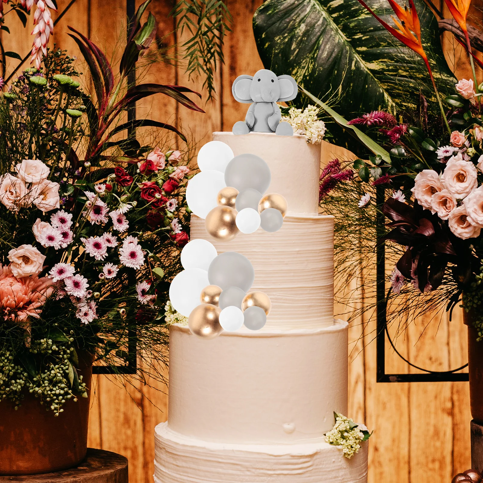 Alipis 1 Set Elephant Cake Toppers Decor Gold Metal Cake Decorating Kit Shower Party Supplies
Alipis 1 Set Elephant Cake Toppers Decor Gold Metal Cake Decorating Kit Shower Party Supplies