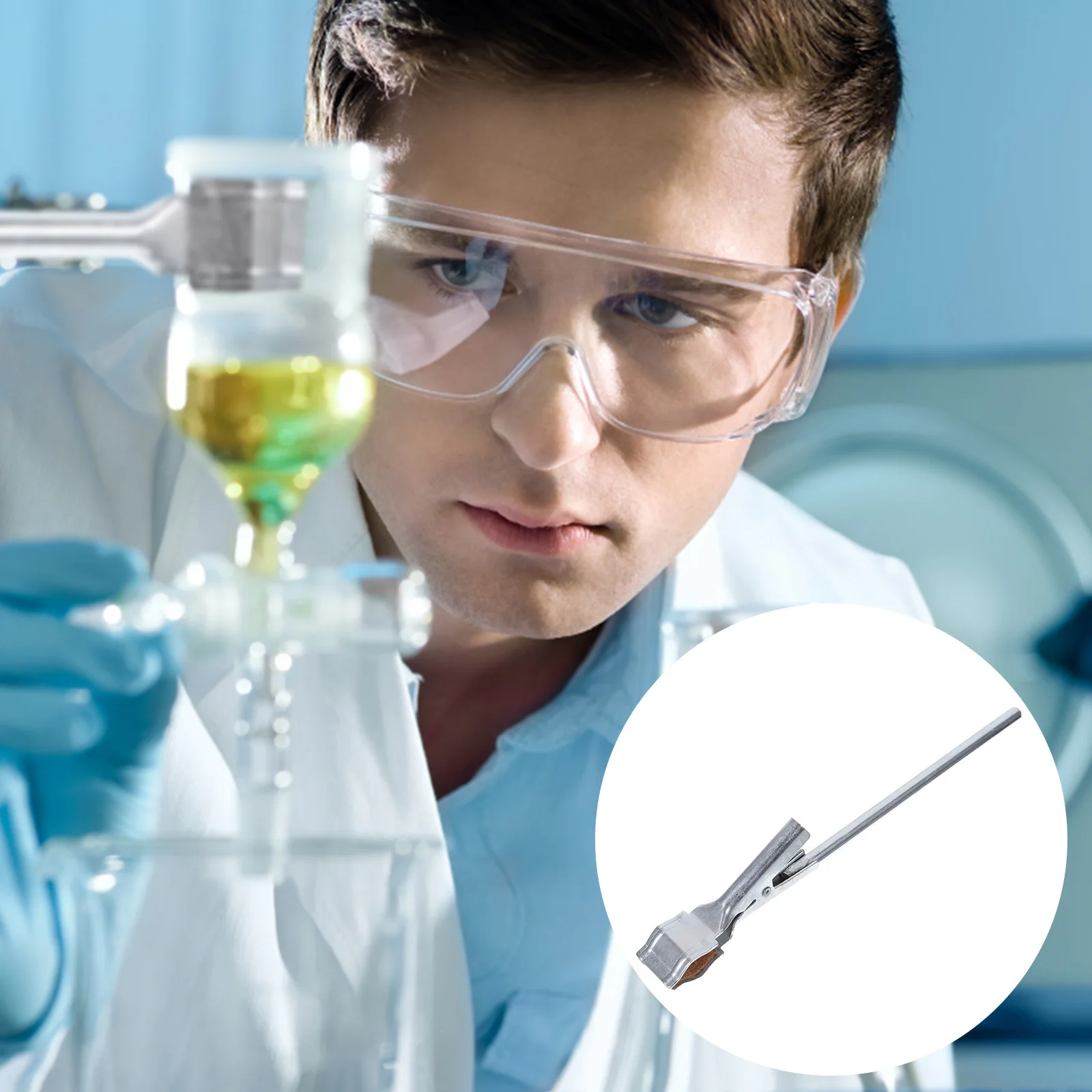 2 шт., зажим для пробирок, железный противоскользящий зажим для лабораторного эксперимента, прочный металлический держатель, инструмент, лабораторное оборудование, обучающее устройство
2 шт., зажим для пробирок, железный противоскользящий зажим для лабораторного эксперимента, прочный металлический держатель, инструмент, лабораторное оборудование, обучающее устройство