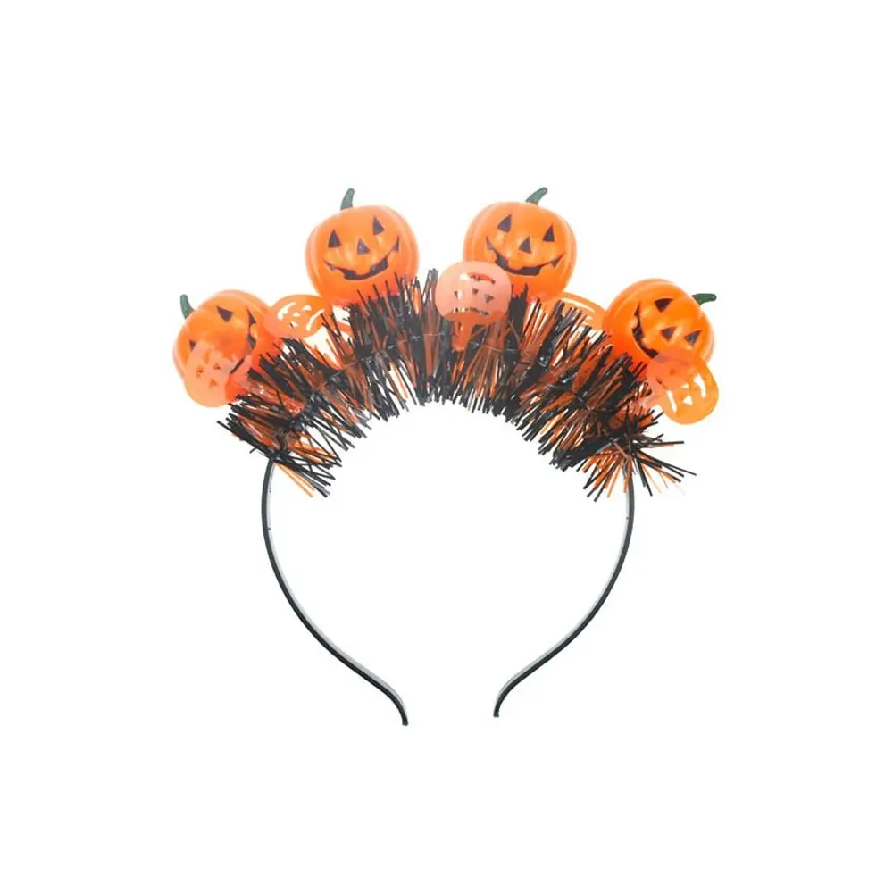 Ghost Halloween LED Pumpkin Headband Skull Lights Flashing Ghost Hair Hoop Tassel Plastic Funny Hair Bands Adult/Children
Ghost Halloween LED Pumpkin Headband Skull Lights Flashing Ghost Hair Hoop Tassel Plastic Funny Hair Bands Adult/Children