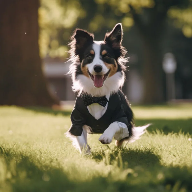 Dog wedding dress, pet clothing, teddy bear, small dog dress, pet suit, tailcoat
Dog wedding dress, pet clothing, teddy bear, small dog dress, pet suit, tailcoat