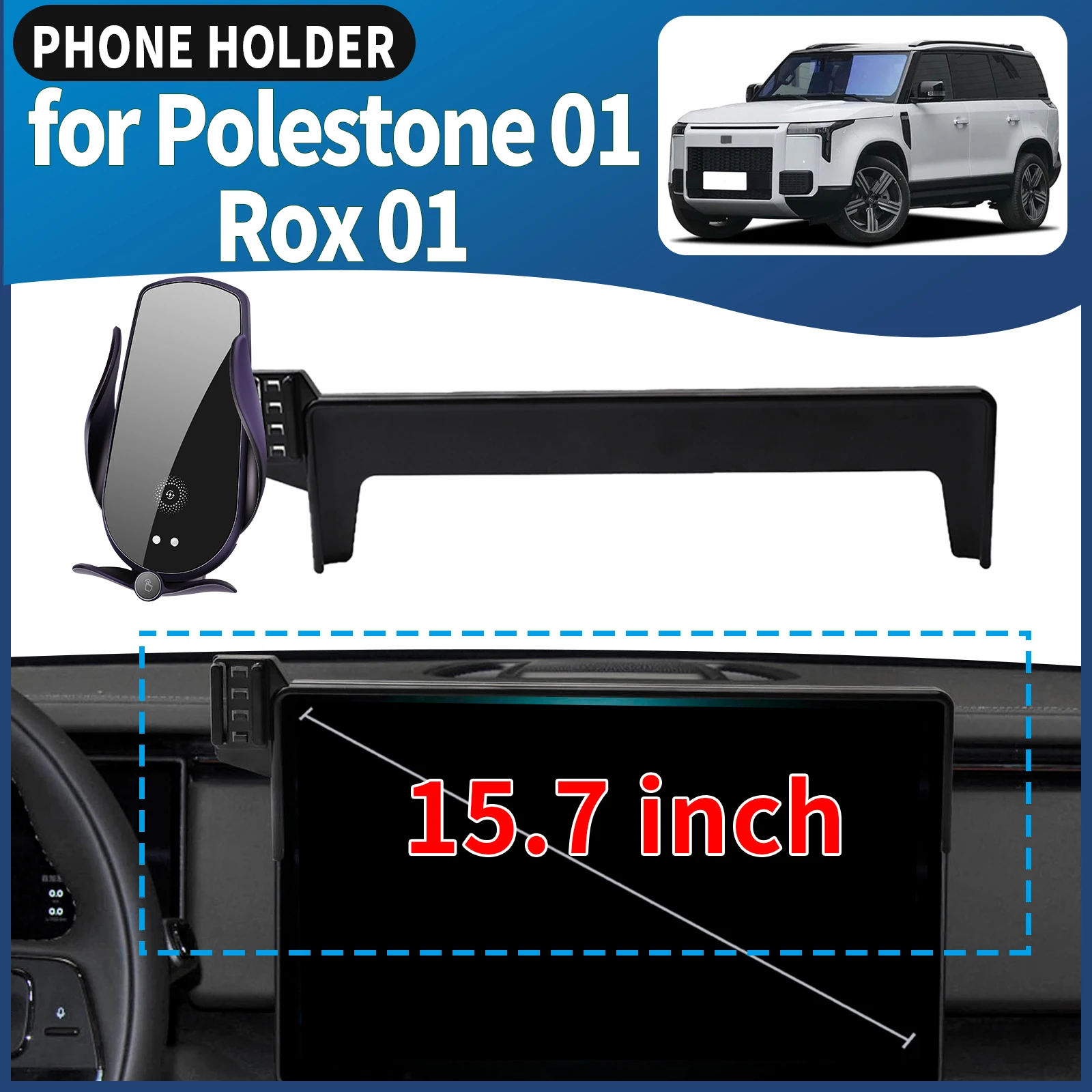 fit for Polestone 01 Rox 01 Car Phone Holder Mount Vehicle-Specific GPS Navigation Easy Installation accessoires
fit for Polestone 01 Rox 01 Car Phone Holder Mount Vehicle-Specific GPS Navigation Easy Installation accessoires