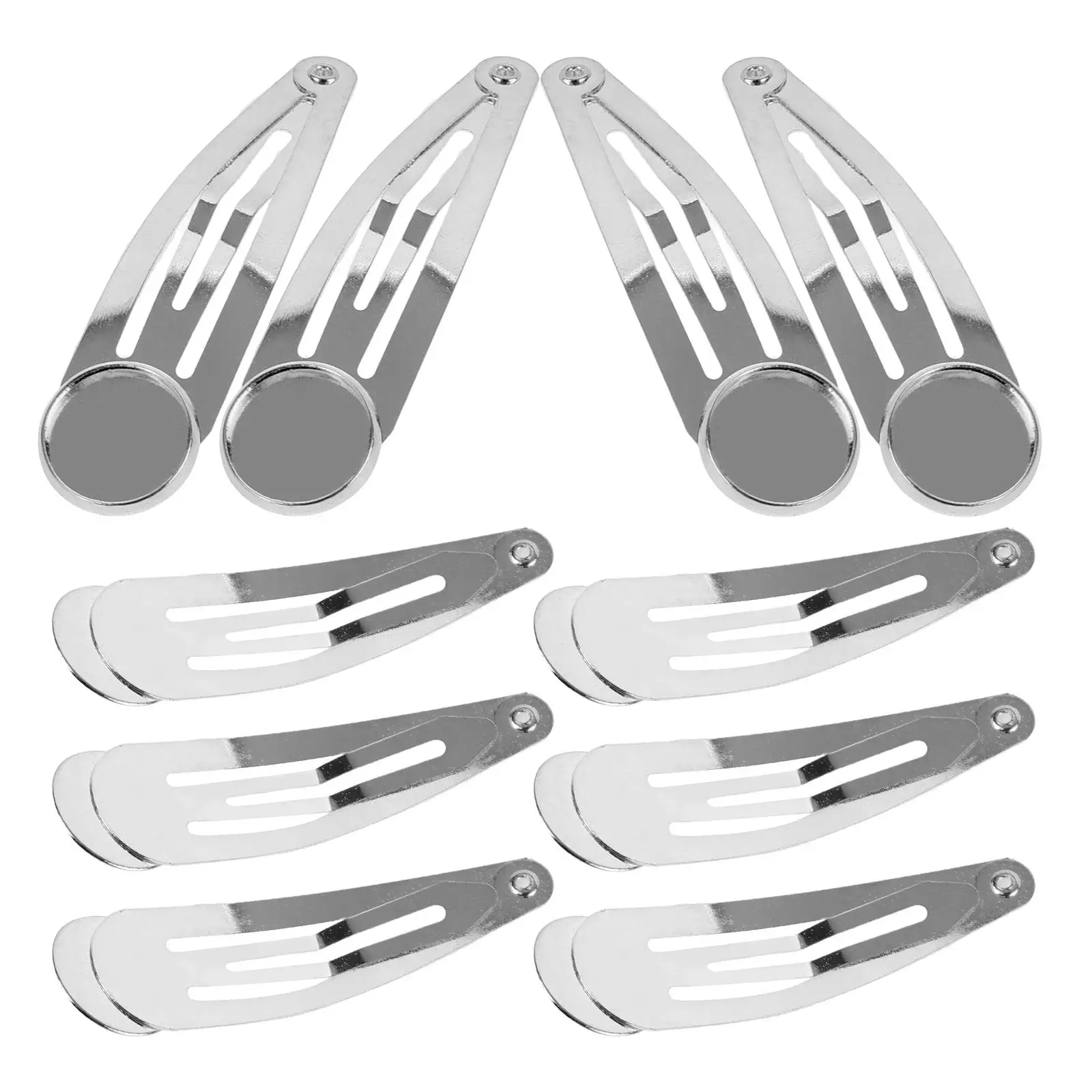 10 Pcs Hairpin Accessories Durable Iron Barrette Clips Round Tray Shape Wedding Party Hair Clip Bobby Pins Silver Color
10 Pcs Hairpin Accessories Durable Iron Barrette Clips Round Tray Shape Wedding Party Hair Clip Bobby Pins Silver Color