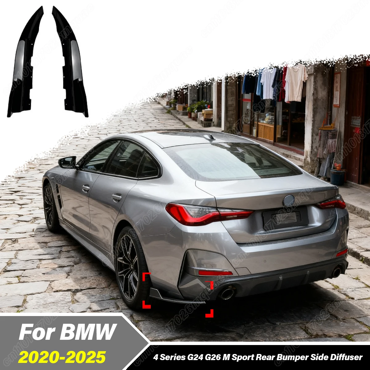 Для BMW 4 серии G24 G26 420i 430i I4 M50 M Sport 2020 2021 20222 2023 2024 2025 Комплект украшения заднего бампера автомобиля с боковым разветвителем
Для BMW 4 серии G24 G26 420i 430i I4 M50 M Sport 2020 2021 20222 2023 2024 2025 Комплект украшения заднего бампера автомобиля с боковым разветвителем