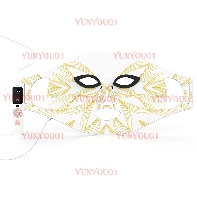 Маска-инструмент, силиконовая фотонная маска, светодиодный большой рядный свет, инфракрасное 4-цветное омоложение кожи и косметический инструмент
Маска-инструмент, силиконовая фотонная маска, светодиодный большой рядный свет, инфракрасное 4-цветное омоложение кожи и косметический инструмент