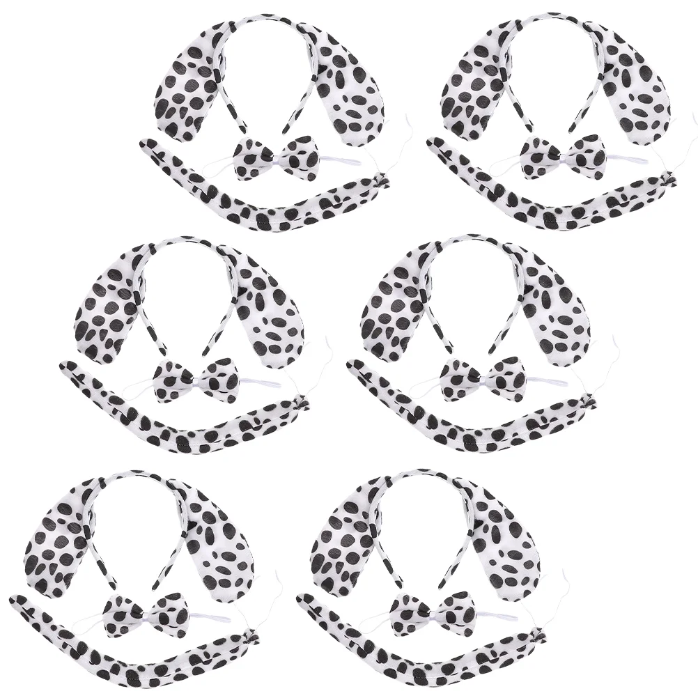 6 Sets Dog Bow Pet Ears Headband Animal Headbands Kids Accessories Tails for Props Man
6 Sets Dog Bow Pet Ears Headband Animal Headbands Kids Accessories Tails for Props Man