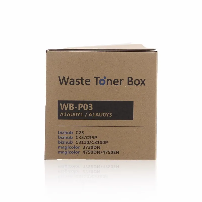 Контейнер для отработанного тонера WB-P03 (A1AU0Y3) для Konica Minolta Bizhub C25 C3100P C3110 C35 C35P 3730DN 4750DN 4750EN
Контейнер для отработанного тонера WB-P03 (A1AU0Y3) для Konica Minolta Bizhub C25 C3100P C3110 C35 C35P 3730DN 4750DN 4750EN