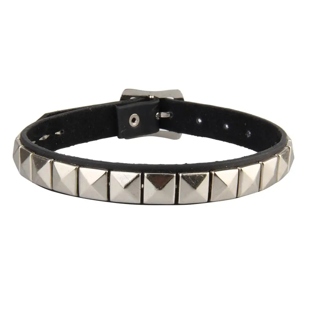 Cool Belt Rivet Choker Necklace Adjustable PU Leather Collar Accessory for Women and Men
Cool Belt Rivet Choker Necklace Adjustable PU Leather Collar Accessory for Women and Men