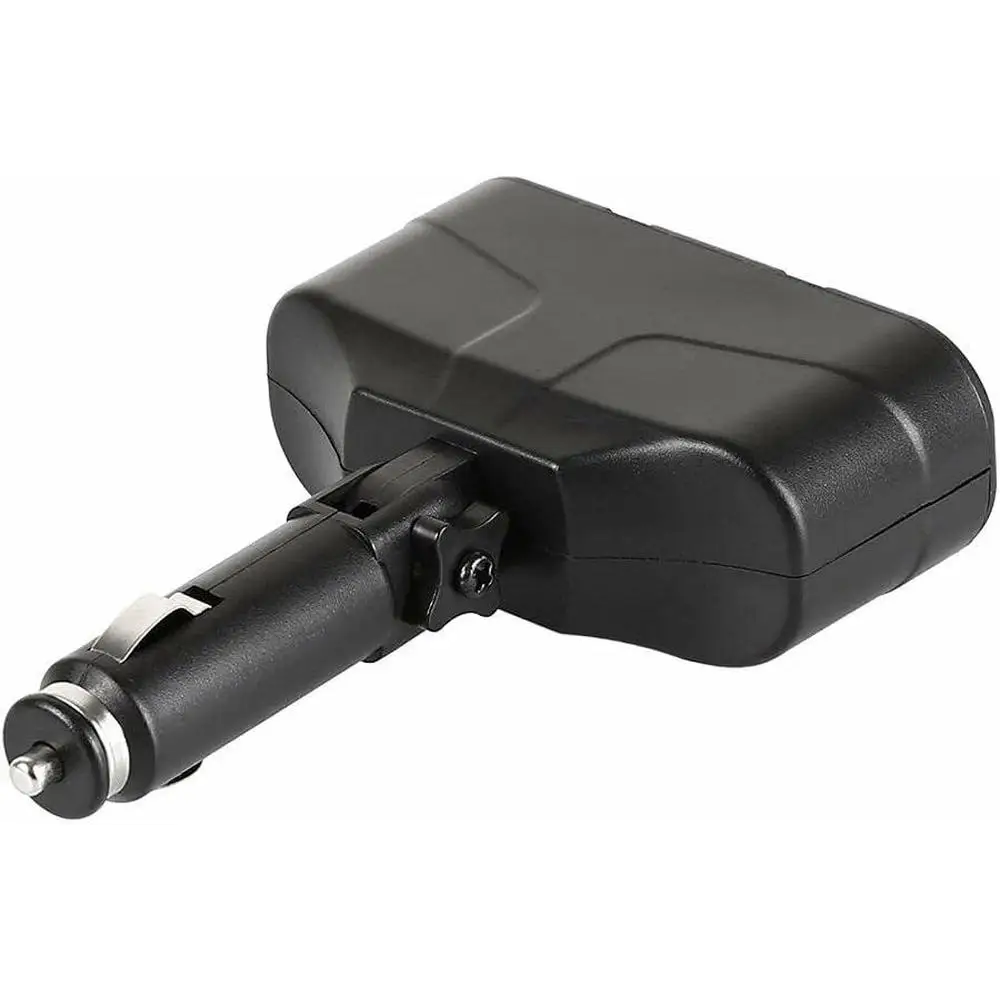 12V Double Car Power Socket Splitter Charger with two sockets and two Ports For cars SUVs off-road vehicles and trucks
12V Double Car Power Socket Splitter Charger with two sockets and two Ports For cars SUVs off-road vehicles and trucks