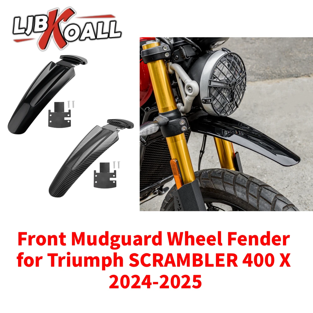 High Front Fender Mudguard Fairing for Triumph SCRAMBLER 400 X 24-25 Mudguard Wheel Fender Splash Guard Mud Guard Accessories
High Front Fender Mudguard Fairing for Triumph SCRAMBLER 400 X 24-25 Mudguard Wheel Fender Splash Guard Mud Guard Accessories