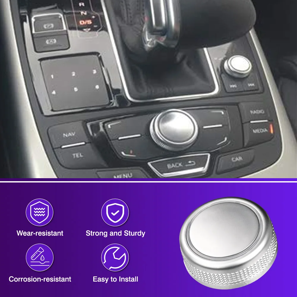 For Audi A6 Allroad Quattro C7 A7 RS6 RS7 Multimedia Radio Volume Knob Rotary Button Switch & Menu Control Switch Setting Cap
For Audi A6 Allroad Quattro C7 A7 RS6 RS7 Multimedia Radio Volume Knob Rotary Button Switch & Menu Control Switch Setting Cap