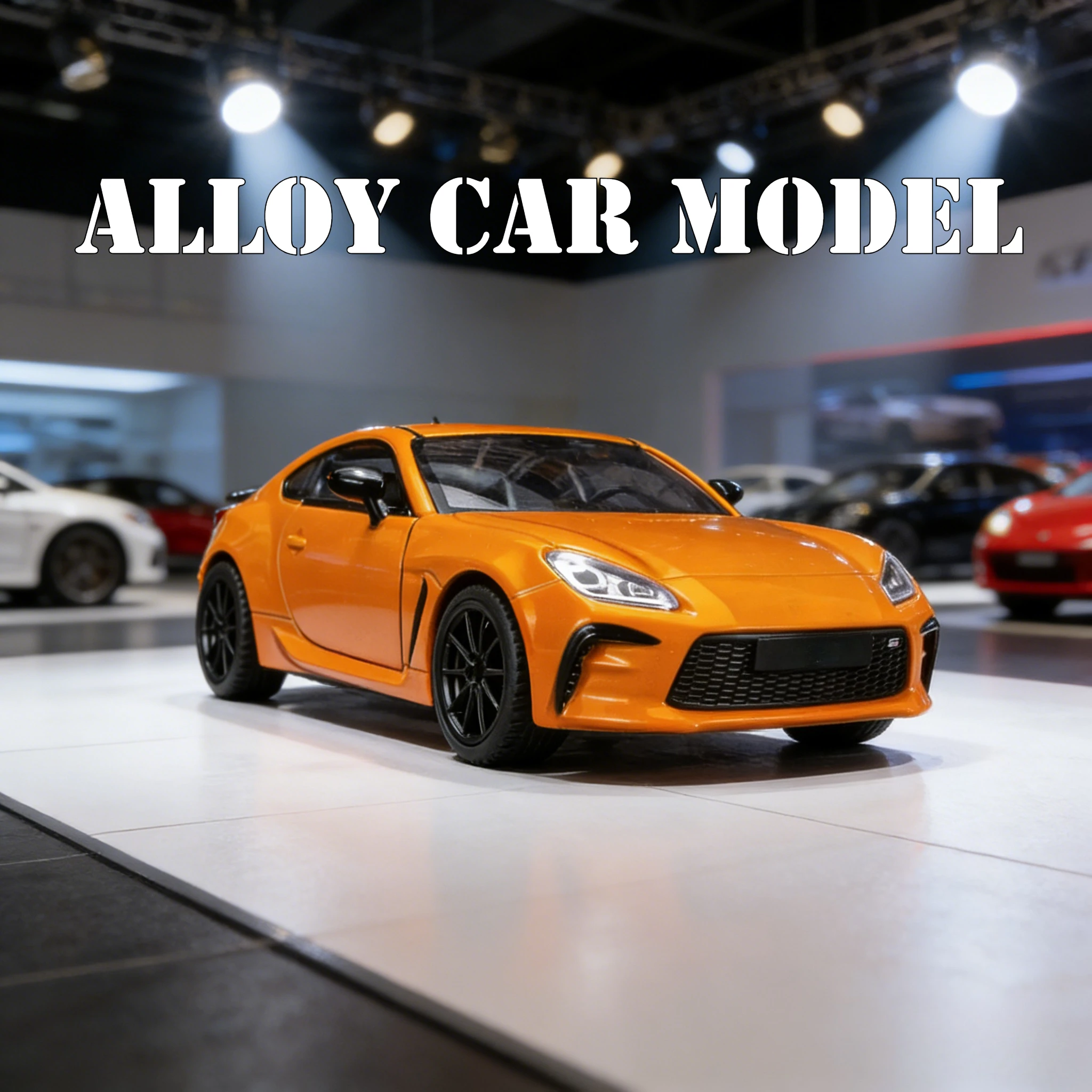 Для модели спортивного автомобиля из сплава Toyota GR86 1:28, имеет имитирующие функции звука и освещения, богатые детали, тонкое качество изготовления.
Для модели спортивного автомобиля из сплава Toyota GR86 1:28, имеет имитирующие функции звука и освещения, богатые детали, тонкое качество изготовления.