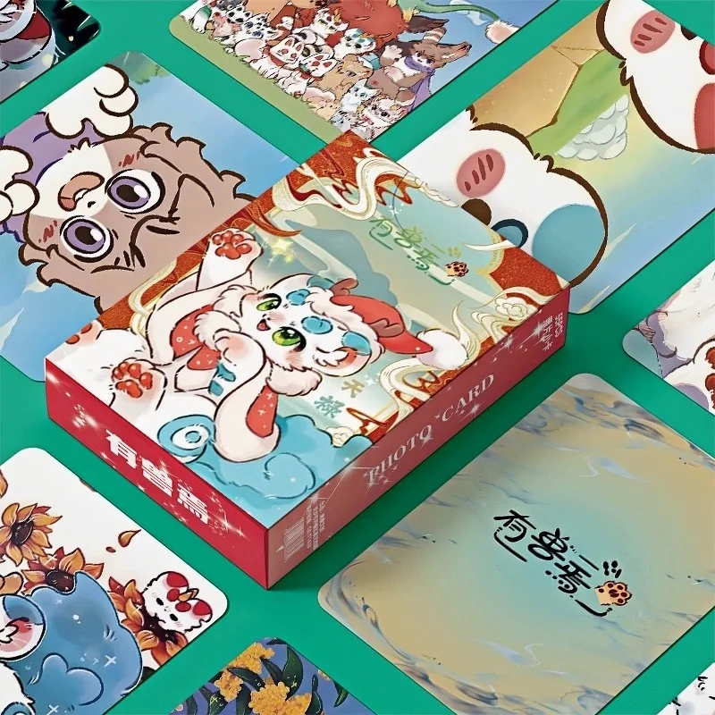 55pcs/Box Fabulous Beasts You Shou Yan Mini Card Laser Lomo Self Printed Animated Cards Fans Collection Gifts
55pcs/Box Fabulous Beasts You Shou Yan Mini Card Laser Lomo Self Printed Animated Cards Fans Collection Gifts