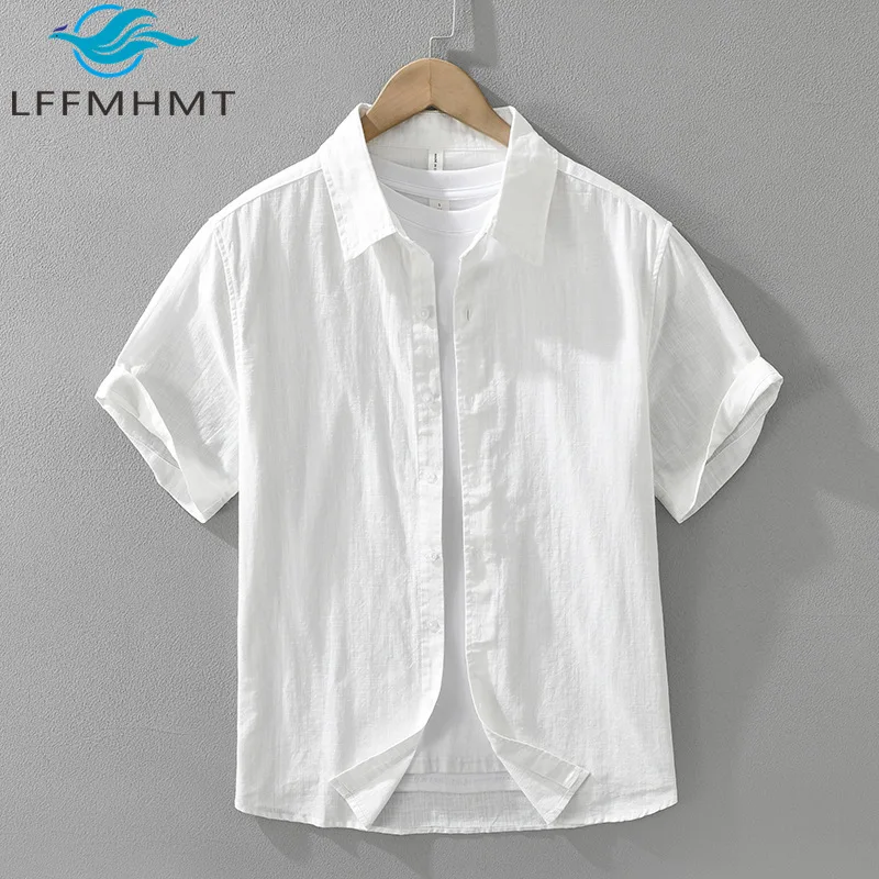 8218 100% Cotton Solid Color Simple Casual White Shirt Men's Summer Fashion Solid Color Short Sleeve Simple Basic Lapel Blouses
8218 100% Cotton Solid Color Simple Casual White Shirt Men's Summer Fashion Solid Color Short Sleeve Simple Basic Lapel Blouses