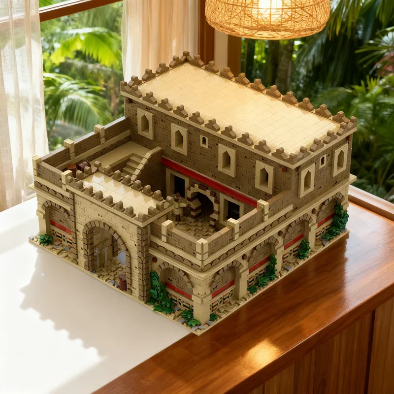 5399pcs MOC Age of Empires Barracks Middle Eastern Games Model Building blocks Architecture toy Christmas gifts Brick Kids DIY
5399pcs MOC Age of Empires Barracks Middle Eastern Games Model Building blocks Architecture toy Christmas gifts Brick Kids DIY